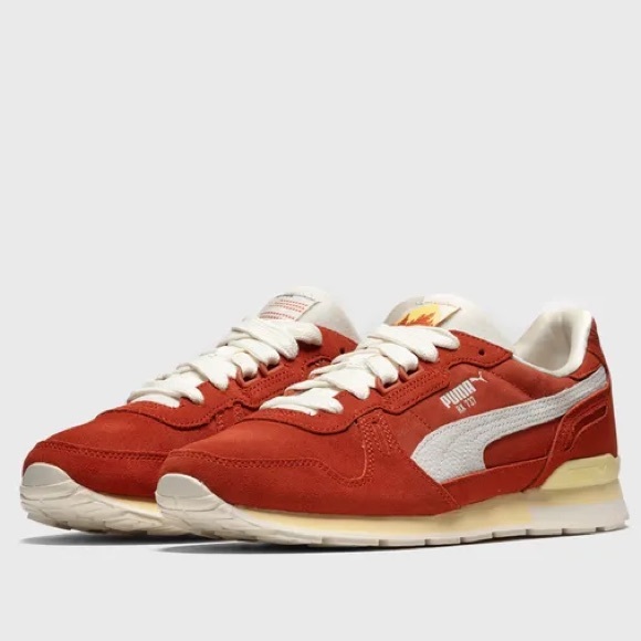 Puma Women's Red and White Sneakers - Picture 13 of 16